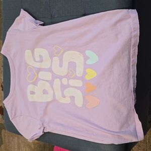 Carter's Lavender 'Big Sis' T-Shirt